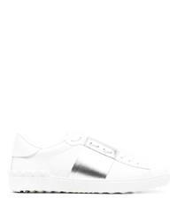 Baskets basses en cuir blanches Valentino Garavani