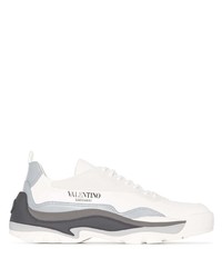 Baskets basses en cuir blanches Valentino Garavani