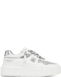 Baskets basses en cuir blanches Valentino Garavani