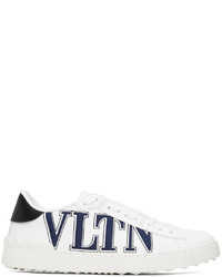 Baskets basses en cuir blanches Valentino Garavani