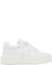 Baskets basses en cuir blanches Valentino Garavani