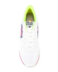 Baskets basses en cuir blanches atlantic stars