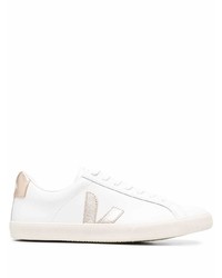 Baskets basses en cuir blanches Veja