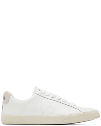 Baskets basses en cuir blanches Veja