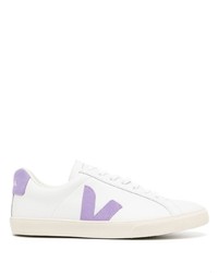 Baskets basses en cuir blanches Veja