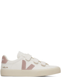 Baskets basses en cuir blanches Veja