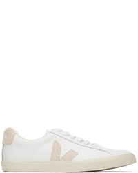 Baskets basses en cuir blanches Veja