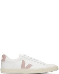 Baskets basses en cuir blanches Veja