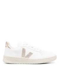 Baskets basses en cuir blanches Veja