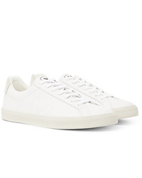 Baskets basses en cuir blanches Veja