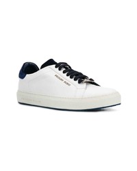 Baskets basses en cuir blanches Philipp Plein