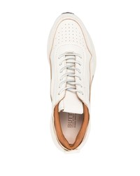 Baskets basses en cuir blanches Buttero