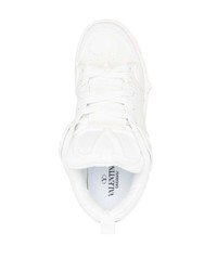 Baskets basses en cuir blanches Valentino Garavani