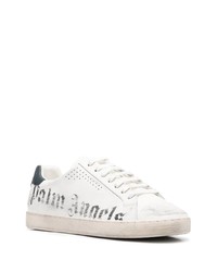 Baskets basses en cuir blanches Palm Angels