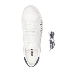 Baskets basses en cuir blanches Palm Angels