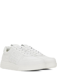 Baskets basses en cuir blanches Givenchy