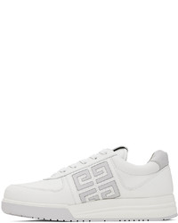 Baskets basses en cuir blanches Givenchy