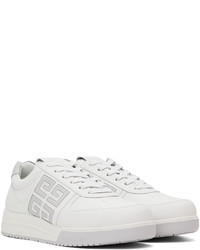 Baskets basses en cuir blanches Givenchy