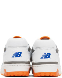 Baskets basses en cuir blanches New Balance