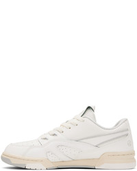 Baskets basses en cuir blanches Li-Ning