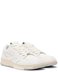 Baskets basses en cuir blanches Li-Ning