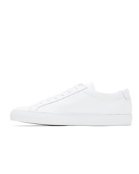 Baskets basses en cuir blanches Common Projects