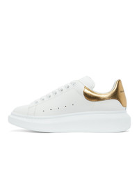 Baskets basses en cuir blanches Alexander McQueen