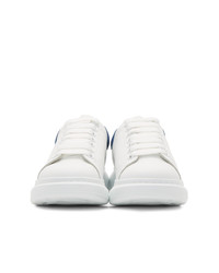 Baskets basses en cuir blanches Alexander McQueen