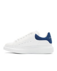 Baskets basses en cuir blanches Alexander McQueen