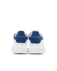 Baskets basses en cuir blanches Alexander McQueen