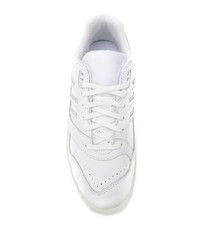 Baskets basses en cuir blanches adidas