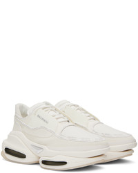 Baskets basses en cuir blanches Balmain