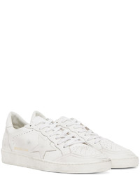 Baskets basses en cuir blanches Golden Goose