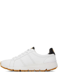 Baskets basses en cuir blanches Fred Perry