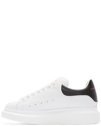 Baskets basses en cuir blanches Alexander McQueen