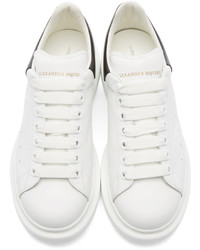 Baskets basses en cuir blanches Alexander McQueen