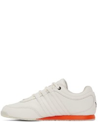 Baskets basses en cuir blanches Y-3