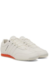 Baskets basses en cuir blanches Y-3