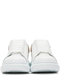 Baskets basses en cuir blanches Alexander McQueen