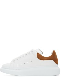 Baskets basses en cuir blanches Alexander McQueen