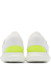 Baskets basses en cuir blanches Christopher Kane