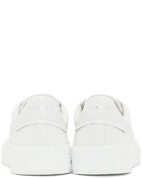 Baskets basses en cuir blanches Givenchy