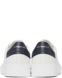 Baskets basses en cuir blanches Givenchy