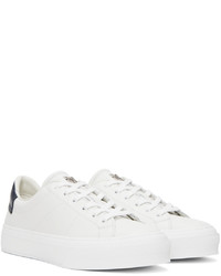 Baskets basses en cuir blanches Givenchy