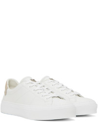 Baskets basses en cuir blanches Givenchy