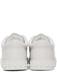 Baskets basses en cuir blanches Valentino Garavani