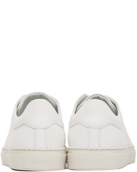 Baskets basses en cuir blanches Axel Arigato