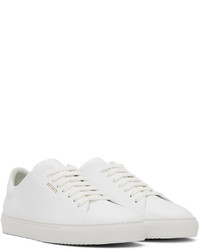 Baskets basses en cuir blanches Axel Arigato