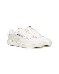 Baskets basses en cuir blanches Reebok