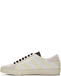 Baskets basses en cuir blanches Off-White